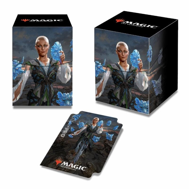 Image for Commander 2018 PRO-100+ Deck Box, Estrid, the Masked for Magic - Deck Boxes