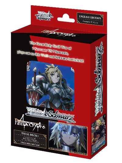 Image for Fate/Apocrypha Trial Deck+ - Weiss Schwarz