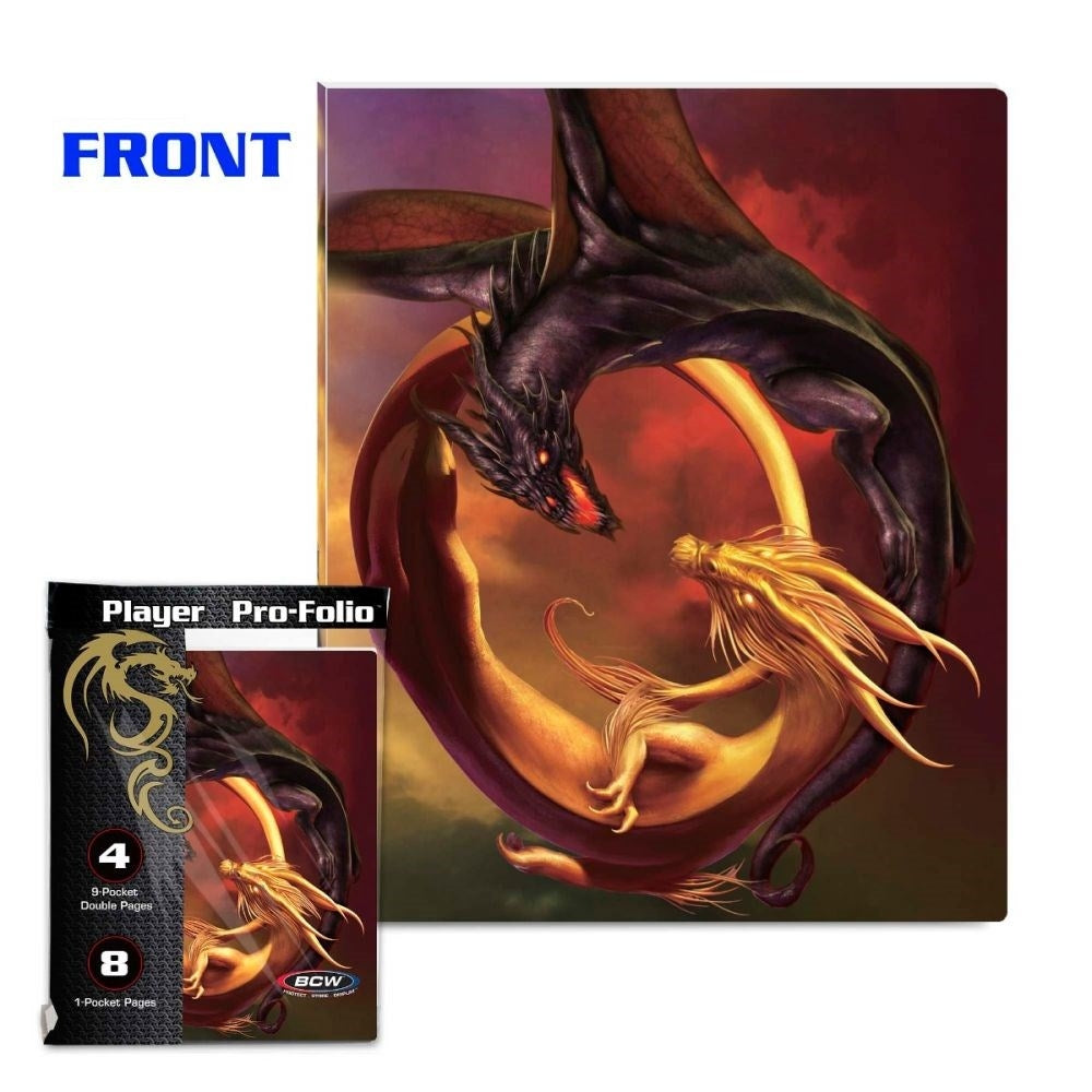 Image for Player Pro-Folio 9-Pocket with 4 Document Pages - Good vs Evil - Storage Albums