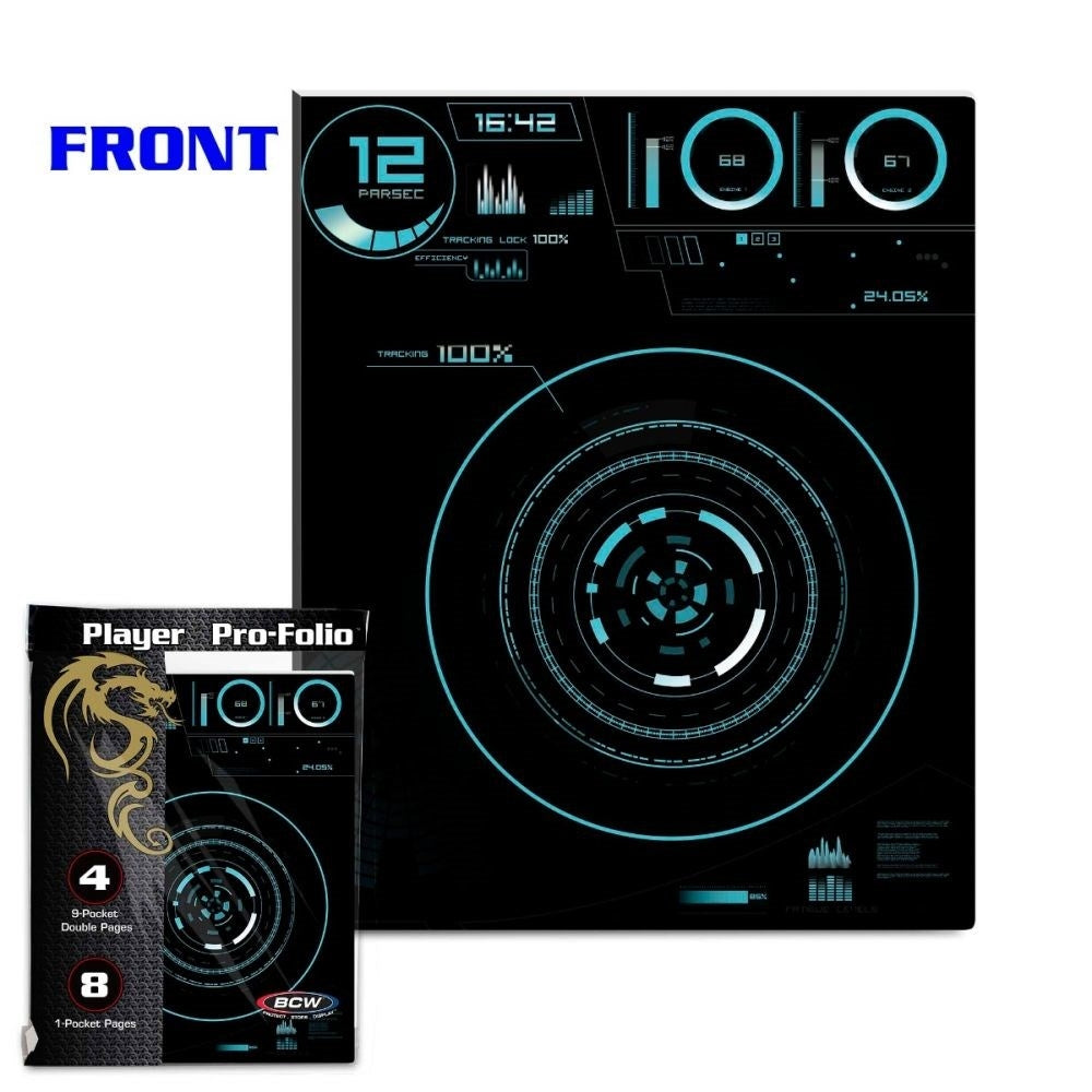 Image for Player Pro-Folio 9-Pocket with 4 Document Pages - Sci-Fi - Storage Albums