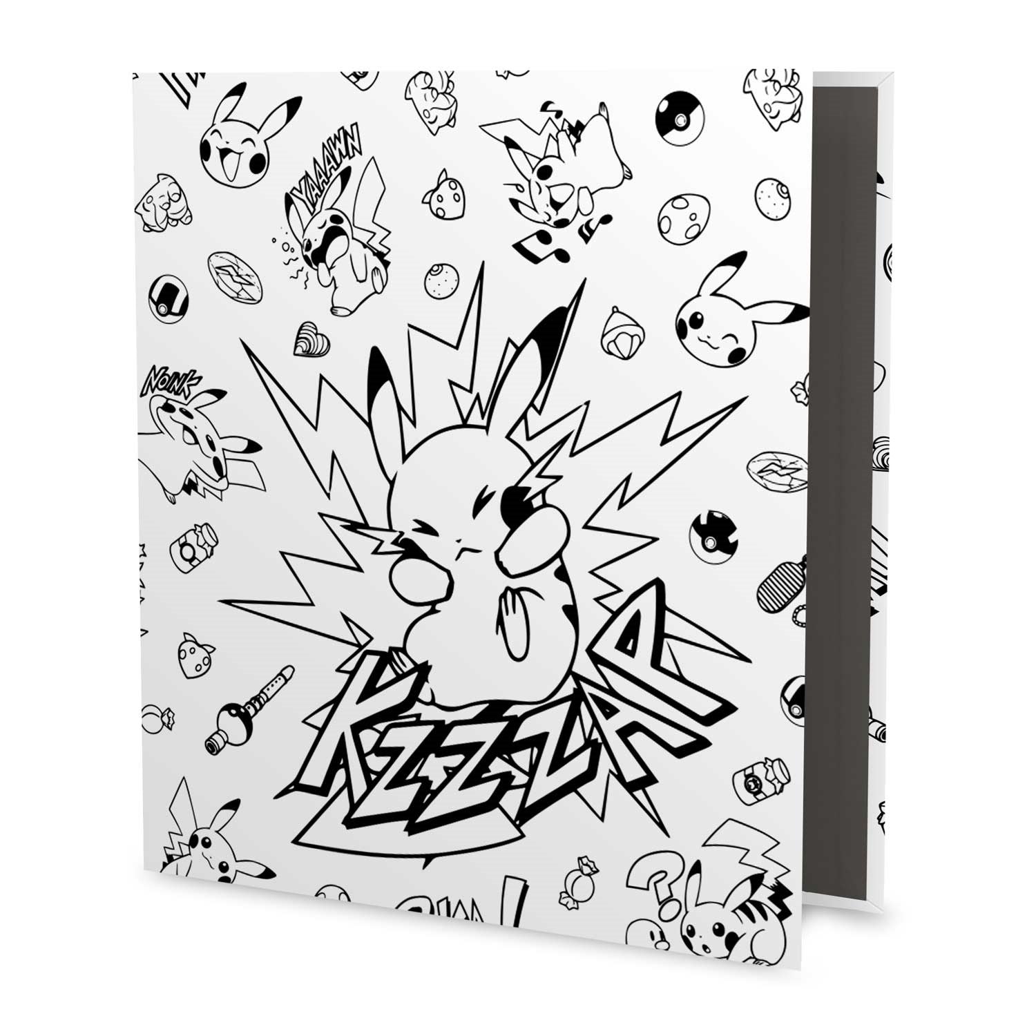 Image for Pokemon Pikachu Comic-Style 1" D-Ring Binder - Storage Albums