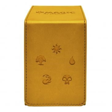 Image for Magic: The Gathering Alcove Flip Box - Gold - Deck Boxes