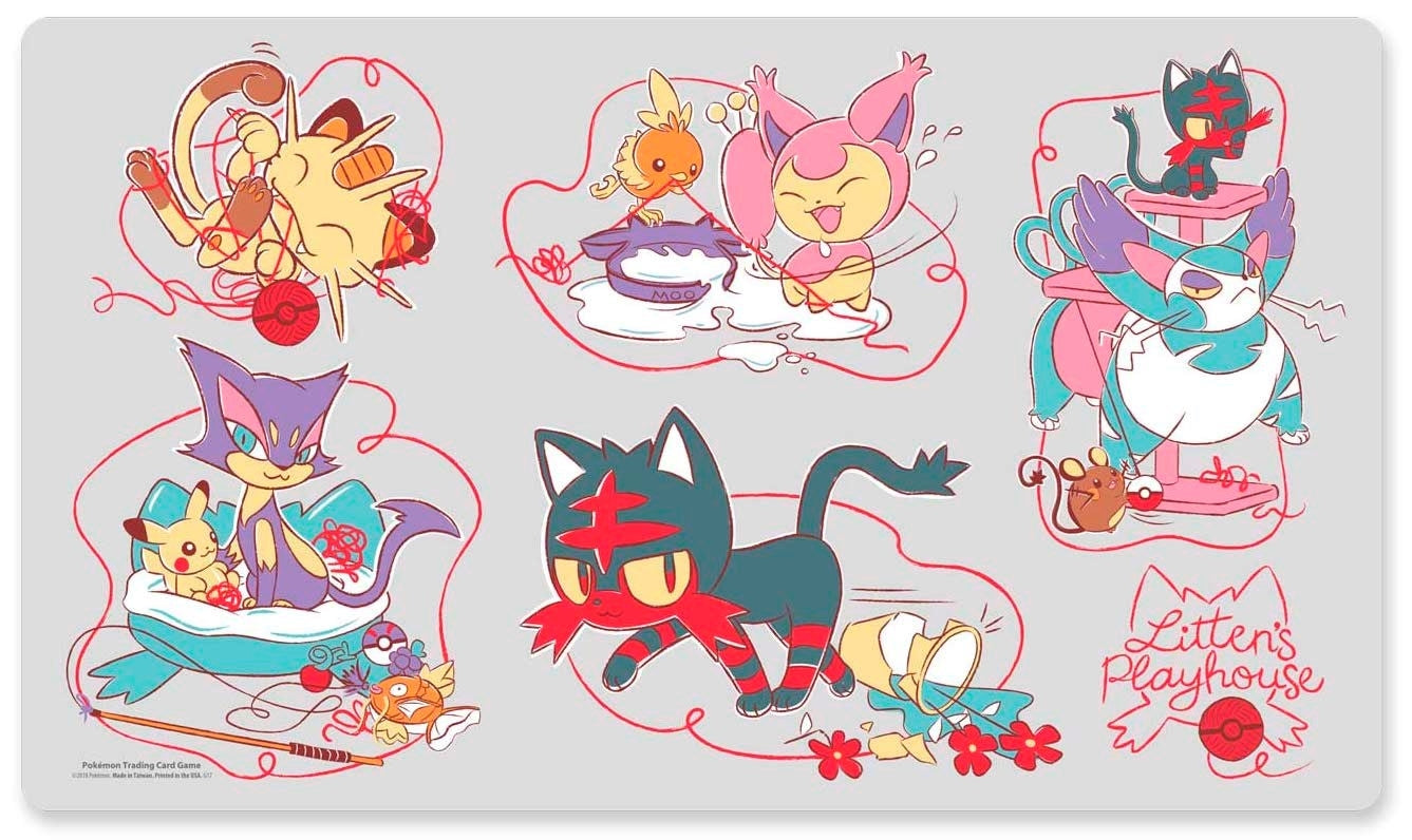 Image for Pokemon TCG: Litten's Playhouse Playmat - Playmats