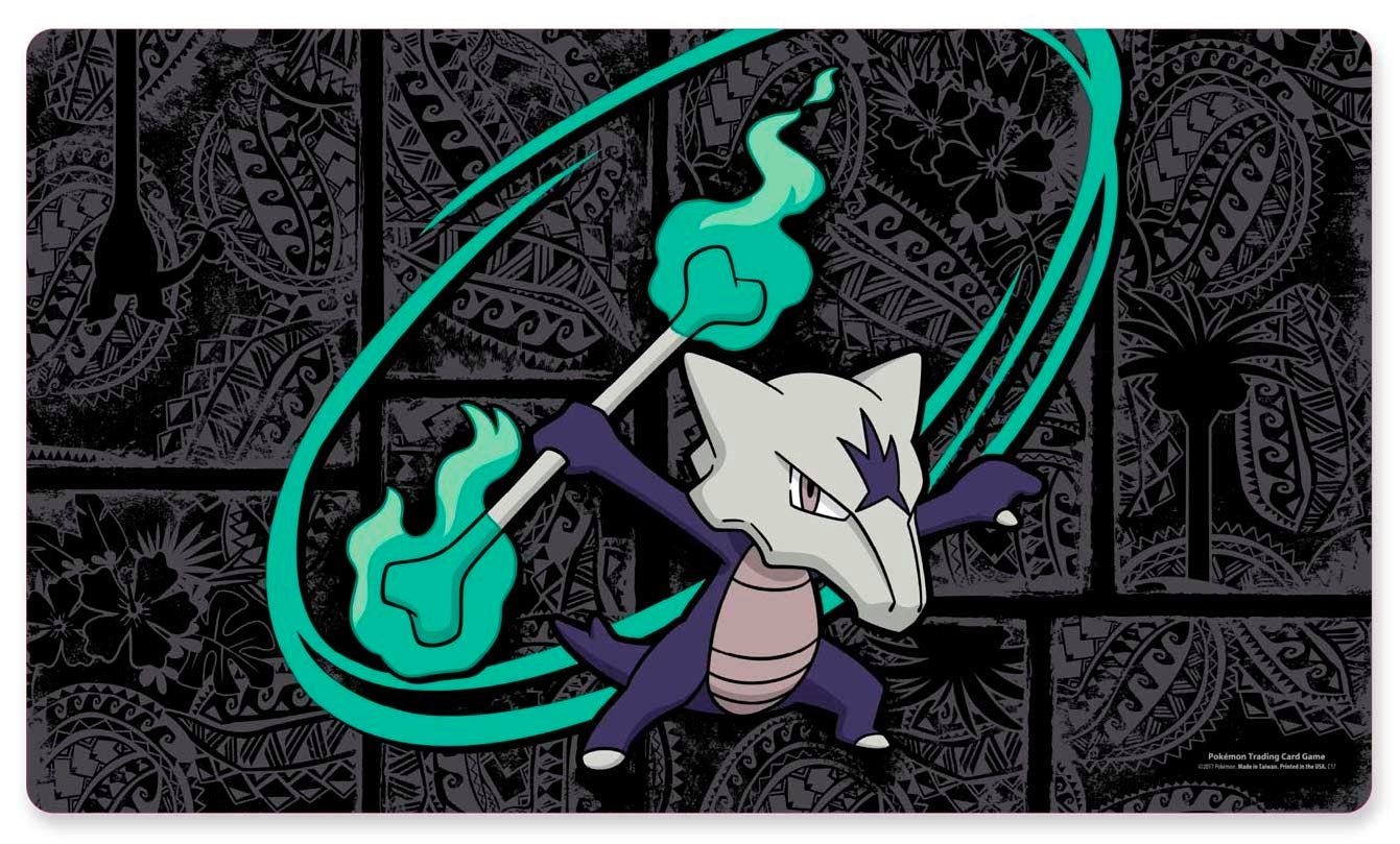 Image for Pokemon TCG: Alolan Marowak Fire Spinner Playmat - Playmats