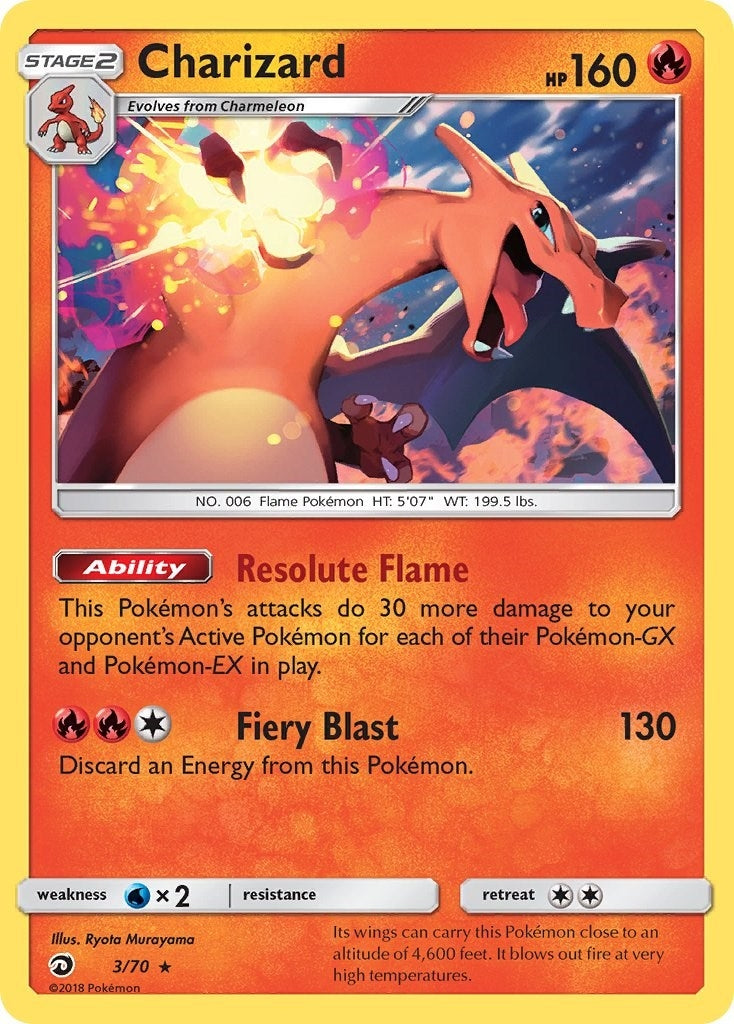 Image for Charizard (3/70) (Dragon Majesty) (DRM) - Pokemon