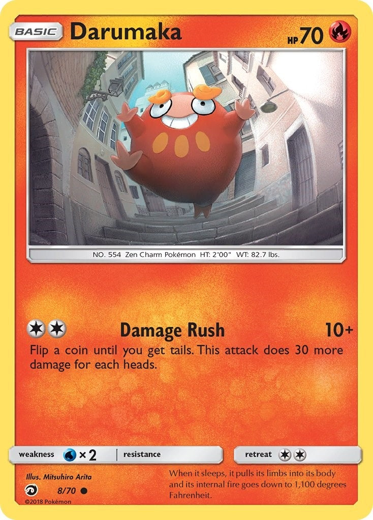Image for Darumaka (8/70) (Dragon Majesty) (DRM) - Pokemon