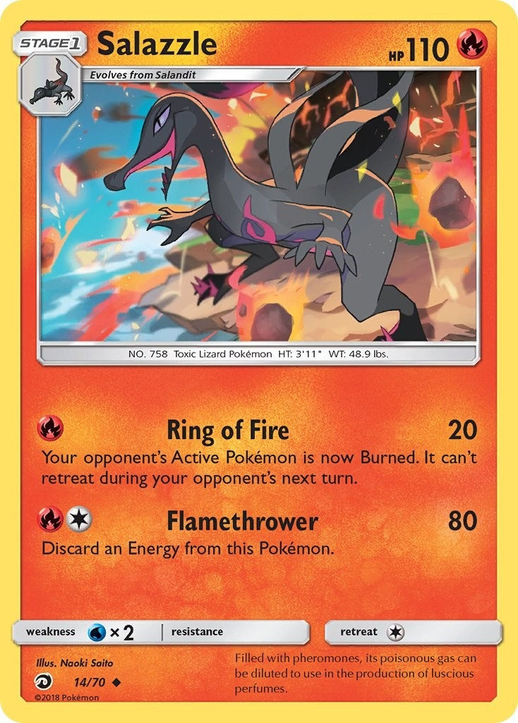 Image for Salazzle (14/70) (Dragon Majesty) (DRM) - Pokemon