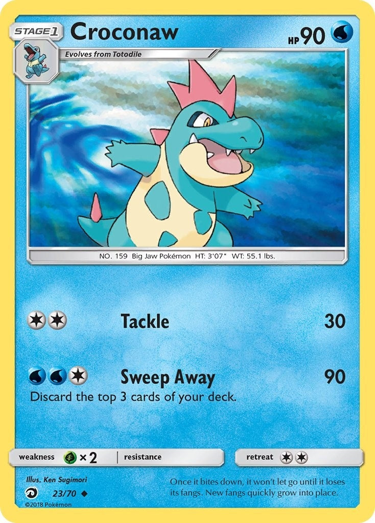 Image for Croconaw (23/70) (Dragon Majesty) (DRM) - Pokemon
