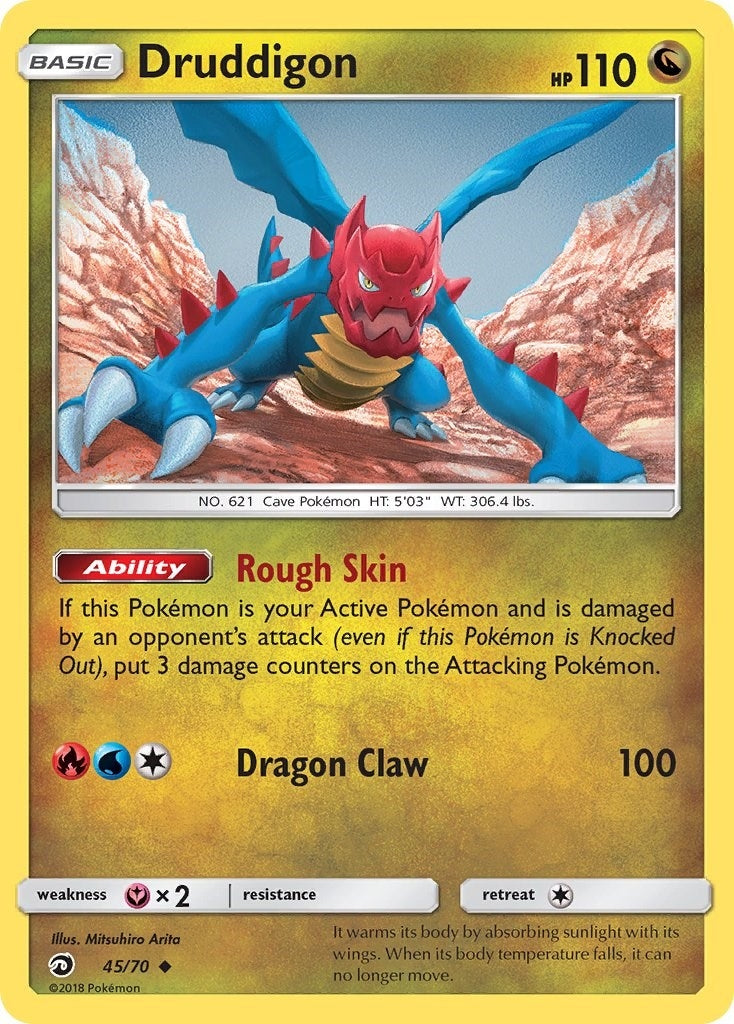 Image for Druddigon (45/70) (Dragon Majesty) (DRM) - Pokemon