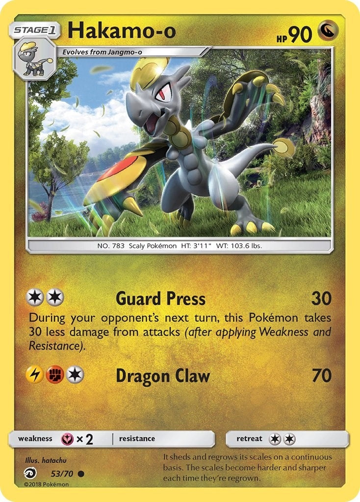 Image for Hakamo-o (53/70) (Dragon Majesty) (DRM) - Pokemon