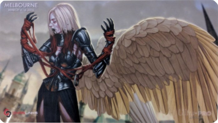Image for Magic Grand Prix 2016 Playmat: Melbourne (Version 3) - Bloodborne - rk post Commissioned Artwork - Playmats