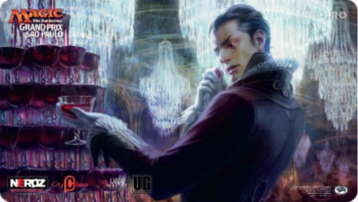 Image for Magic Grand Prix 2016 Playmat: Sao Paulo (Version 1) - Indulgent Aristocrat - Playmats