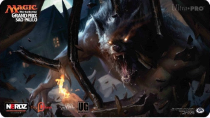 Image for Magic Grand Prix 2016 Playmat: Sao Paulo (Version 2) - Village Messenger - Playmats