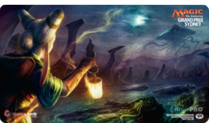 Image for Magic Grand Prix 2016 Playmat: Sydney - Tamiyo watching Emrakul, the Promised End - Playmats