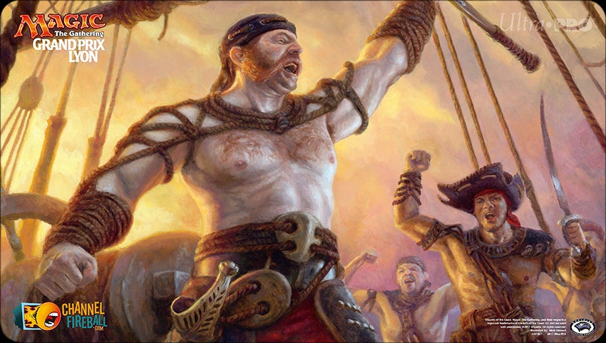 Image for Magic Grand Prix 2017 Playmat: Lyon (Version 2) - Fathom Fleet Captain - Playmats