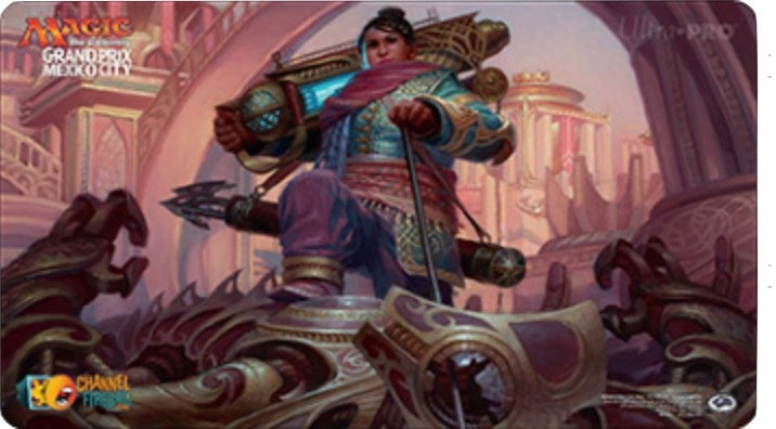 Image for Magic Grand Prix 2017 Playmat: Mexico City (Version 1) - Deadeye Harpooner - Playmats