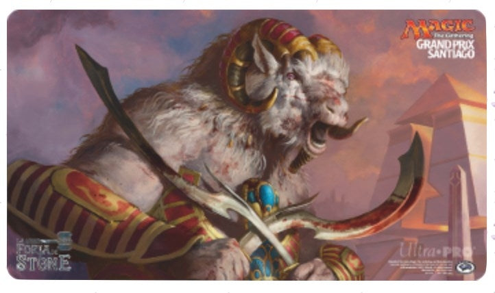 Image for Magic Grand Prix 2017 Playmat: Santiago - Bloodrage Brawler - Playmats