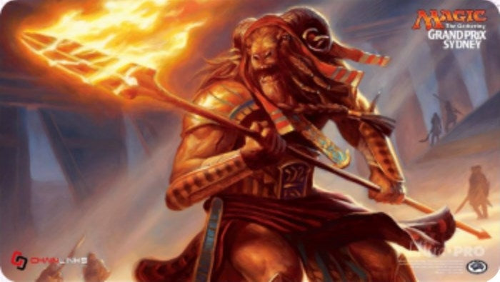 Image for Magic Grand Prix 2017 Playmat: Sydney (Version 2) - Neheb, the Worthy - Playmats