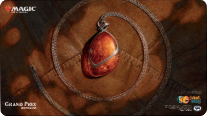 Image for Magic Grand Prix 2018 Playmat: Bermingham Legacy - Mox Amber - Playmats