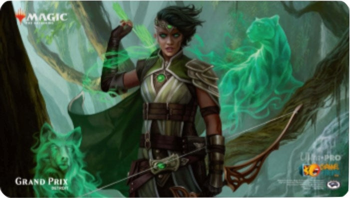Image for Magic Grand Prix 2018 Playmat: Detroit (Version 3) - Vivien of the Arkbow - Playmats