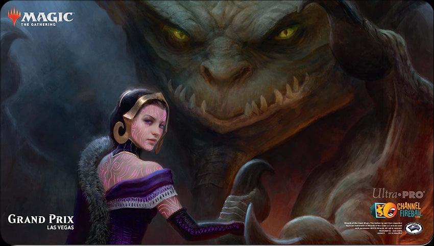 Image for Magic Grand Prix 2018 Playmat: Las Vegas Limited - Bolas's Clutches - Playmats