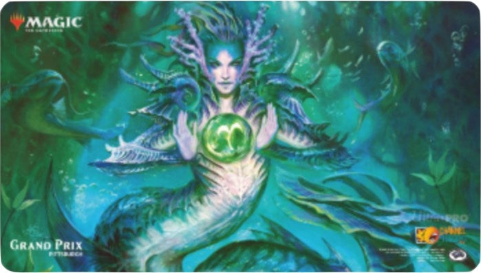 Image for Magic Grand Prix 2018 Playmat: Pittsburgh - Tatyova, Benthic Druid - Playmats