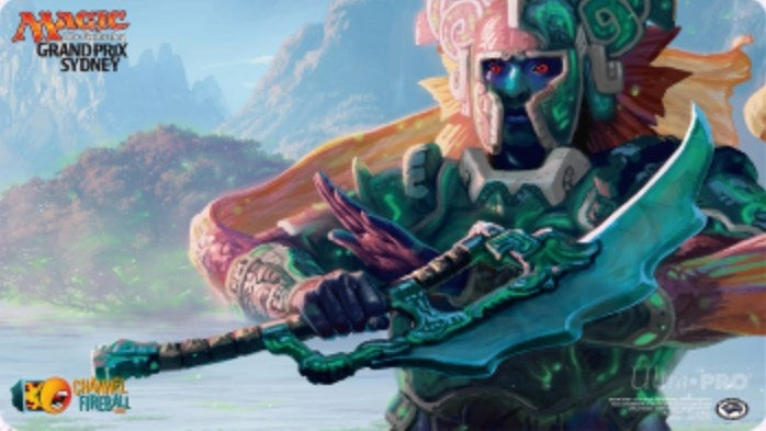 Image for Magic Grand Prix 2018 Playmat: Sydney (Version 1) - Deeproot Elite - Playmats