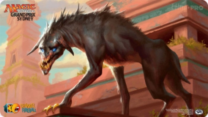 Image for Magic Grand Prix 2018 Playmat: Sydney (Version 2) - Ravenous Chupacabra - Playmats