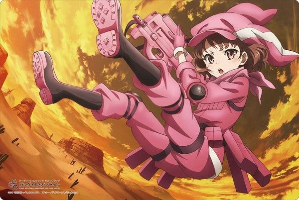 Image for Bushiroad Rubber Mat Collection Vol.185: Sword Art Online Alternative "Gun Gale Online" - Llenn - Playmats