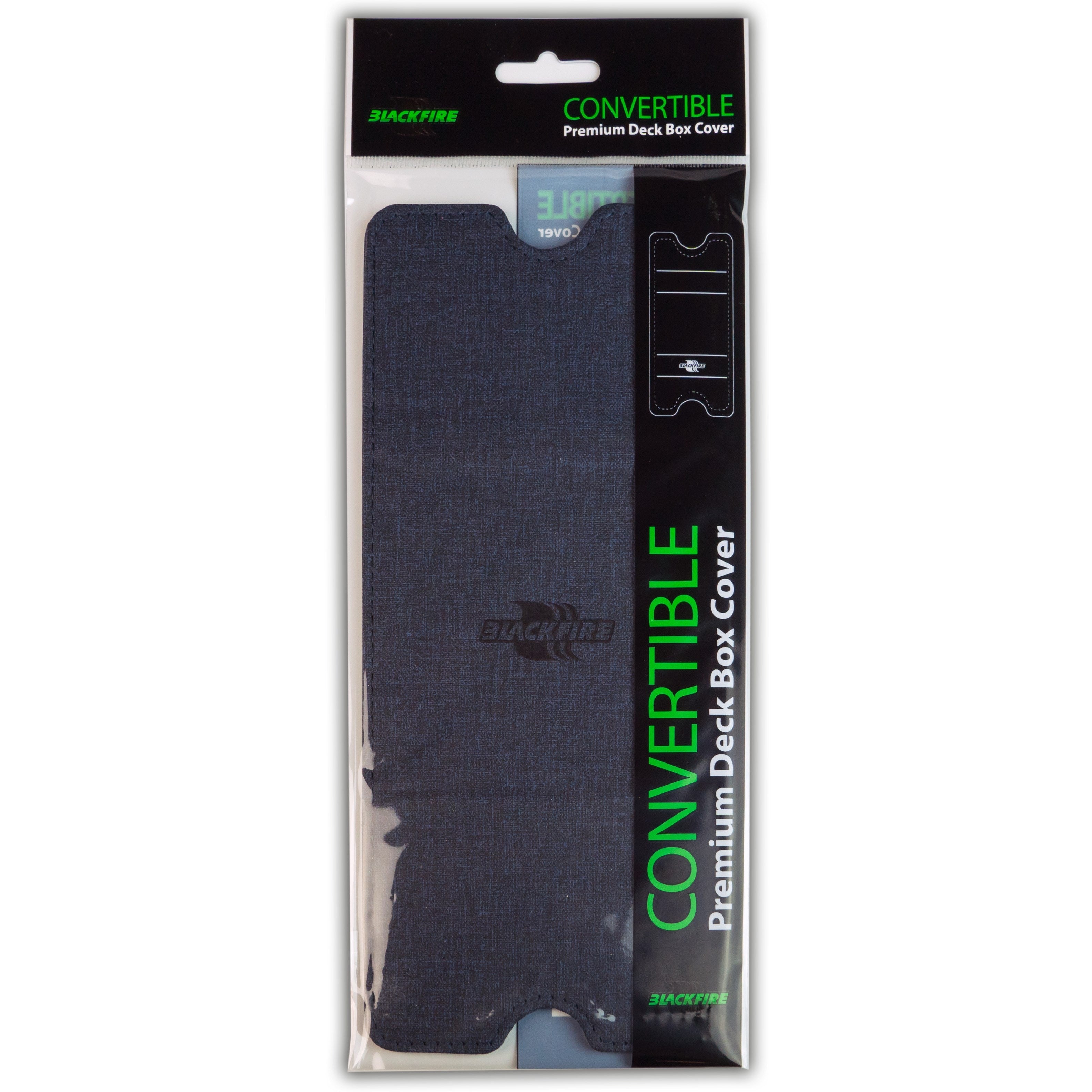 Image for Convertible Deck Box Cover - Single Horizontal Blue - Deck Boxes