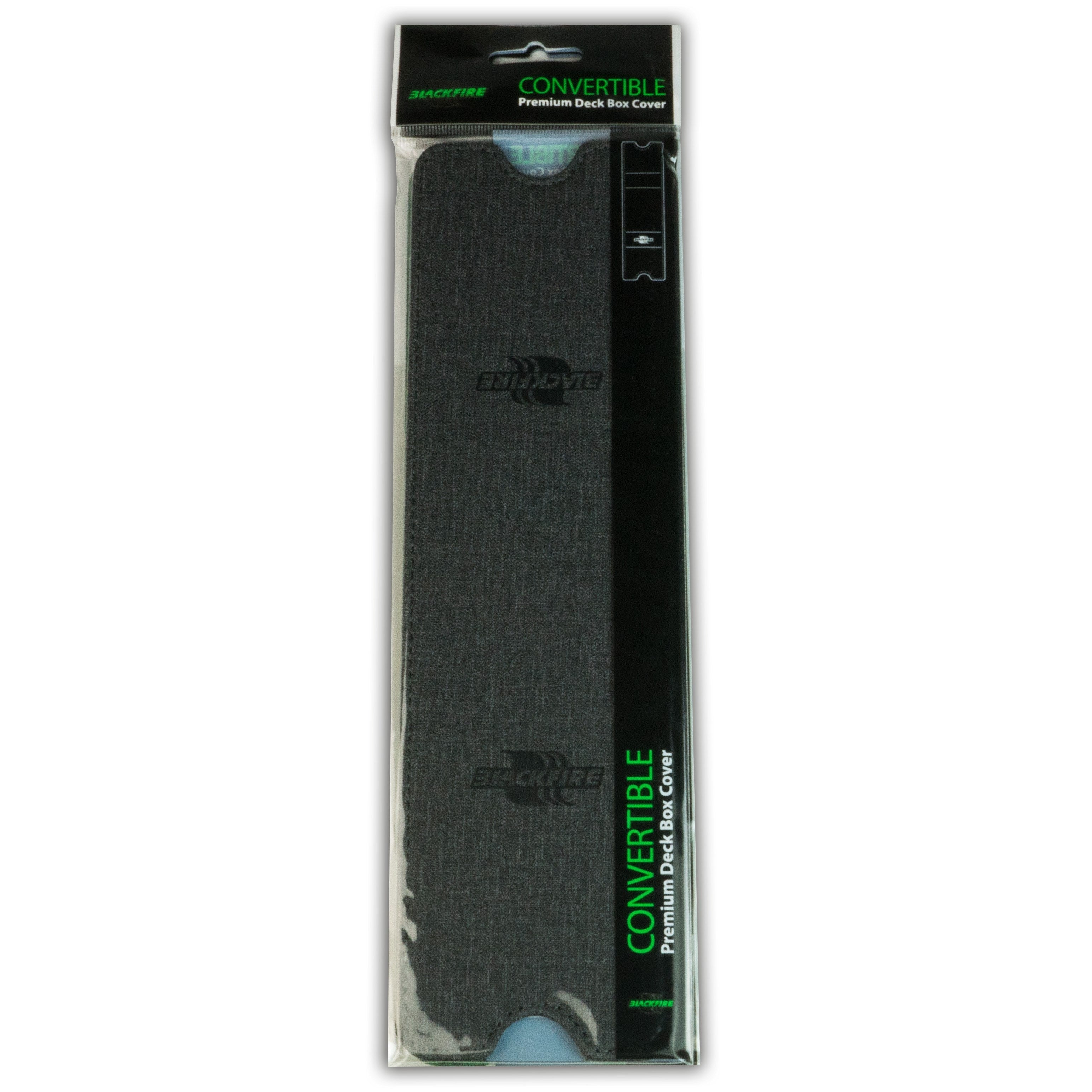 Image for Convertible Deck Box Cover - Single Vertical Black - Deck Boxes
