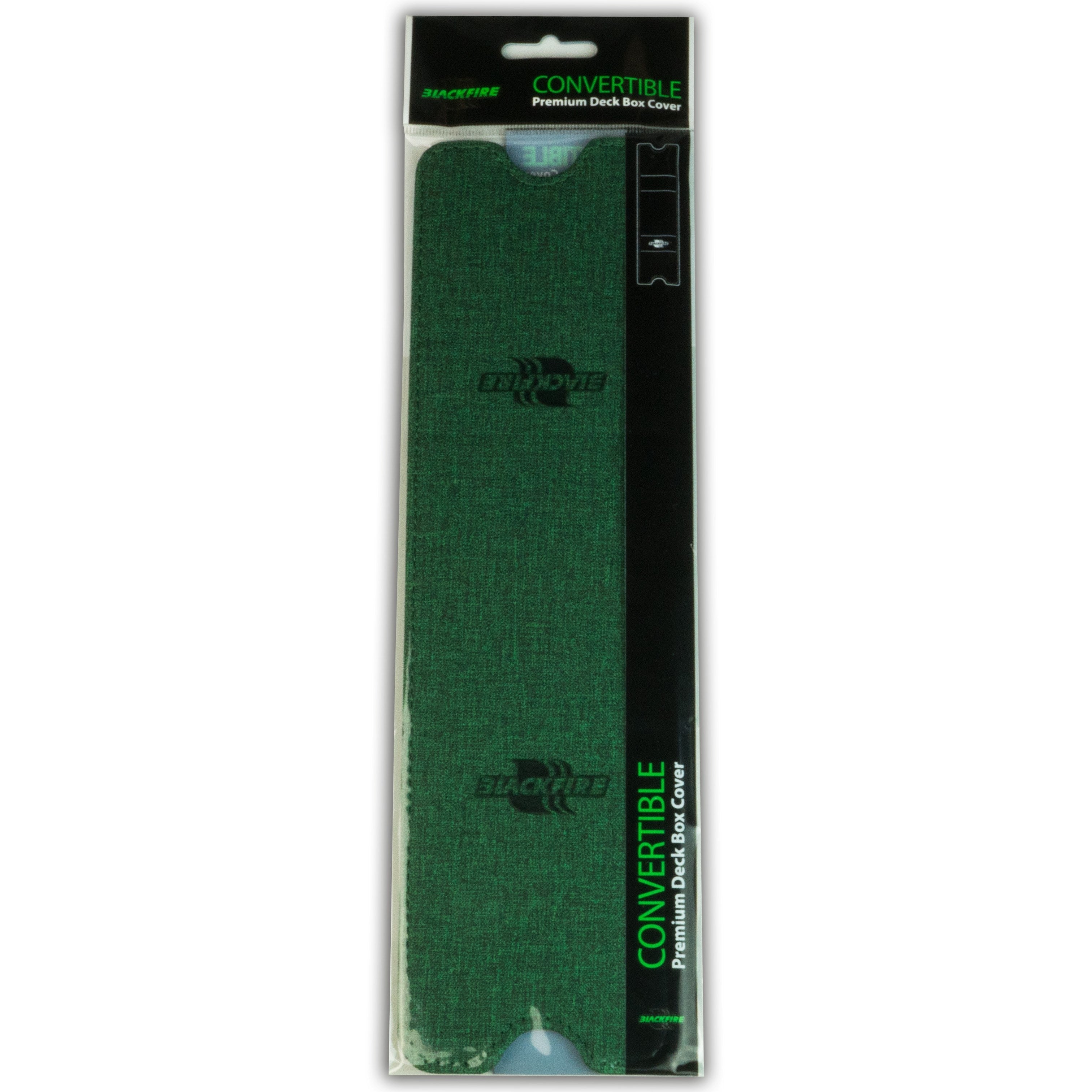 Image for Convertible Deck Box Cover - Single Vertical Green - Deck Boxes