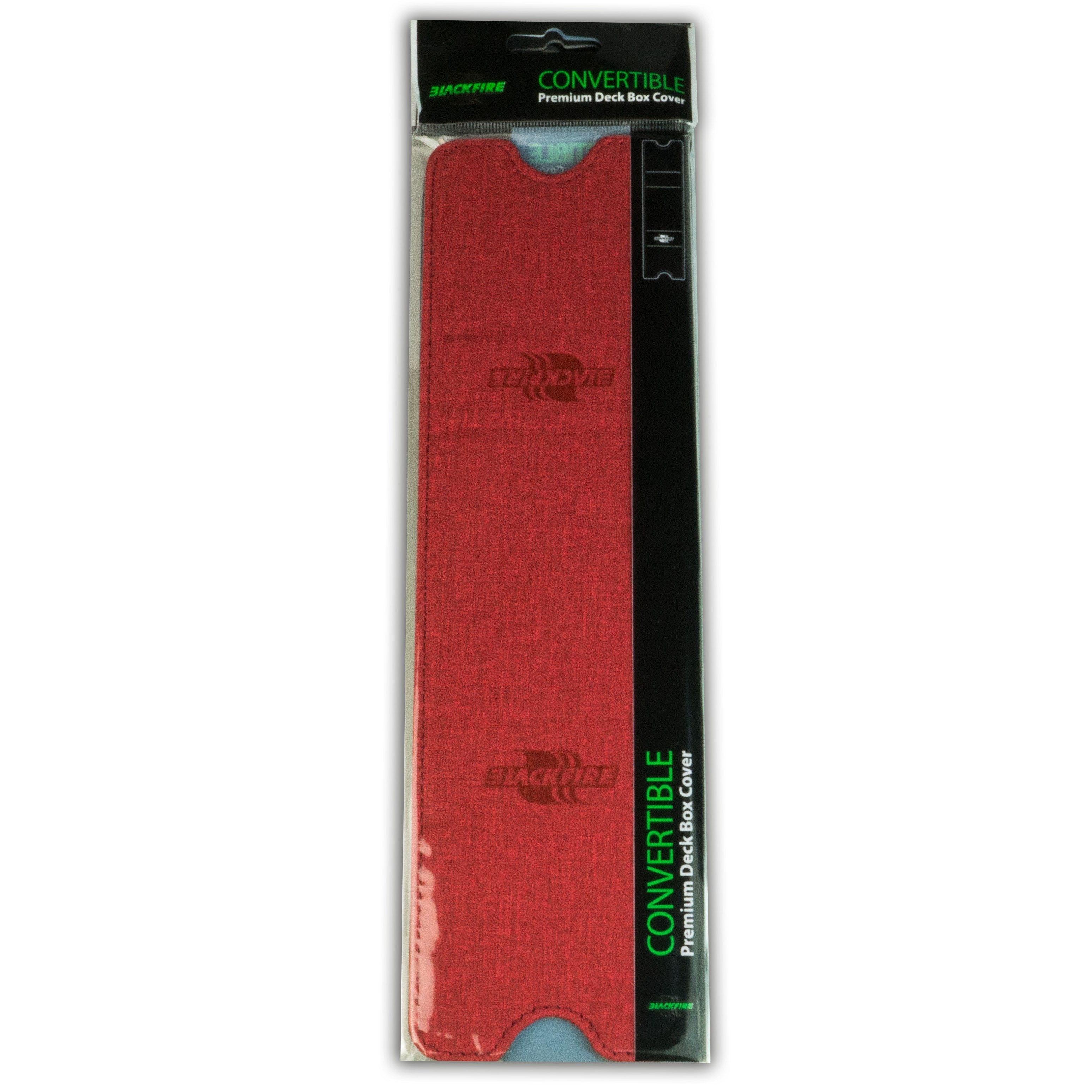 Image for Convertible Deck Box Cover - Single Vertical Red - Deck Boxes