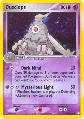 Image for Dusclops - 14/108 (EX Power Keepers) (014/108) (Deck Exclusives) (PR) - Pokemon