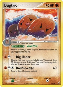 Image for Dugtrio - 5/100 (EX Crystal Guardians) (005/100) (Deck Exclusives) (PR) - Pokemon