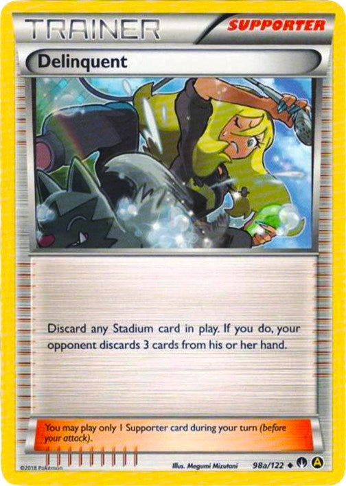 Image for Delinquent - 98a/122 (098a/122) (Alternate Art Promos) - Pokemon