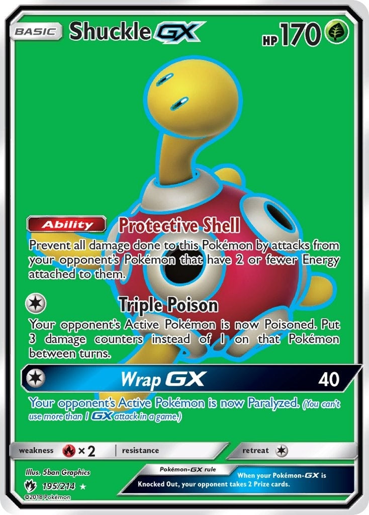 Image for Shuckle GX (Full Art) (195/214) (SM - Lost Thunder) (SM8) - Pokemon