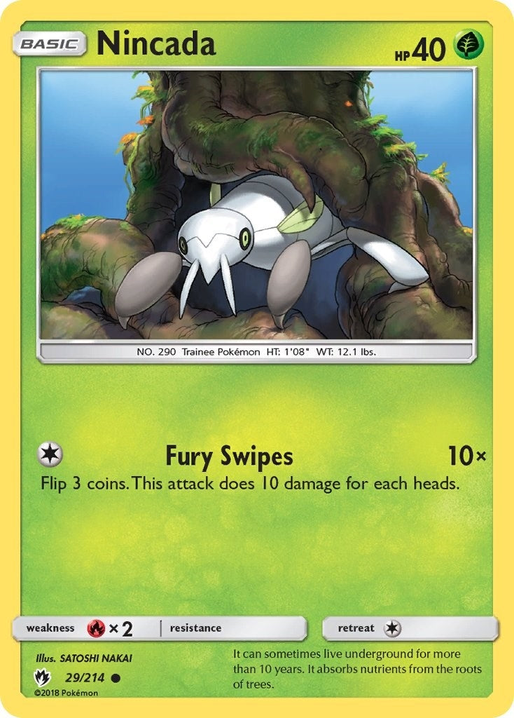 Image for Nincada (29/214) (SM - Lost Thunder) (SM8) - Pokemon
