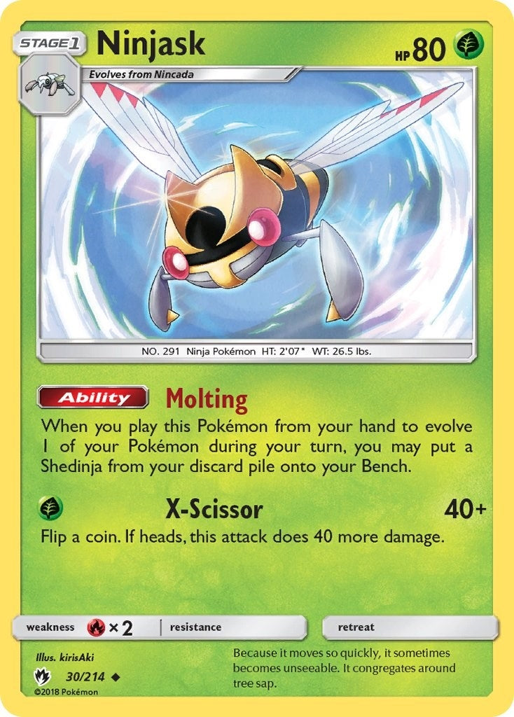 Image for Ninjask (30/214) (SM - Lost Thunder) (SM8) - Pokemon