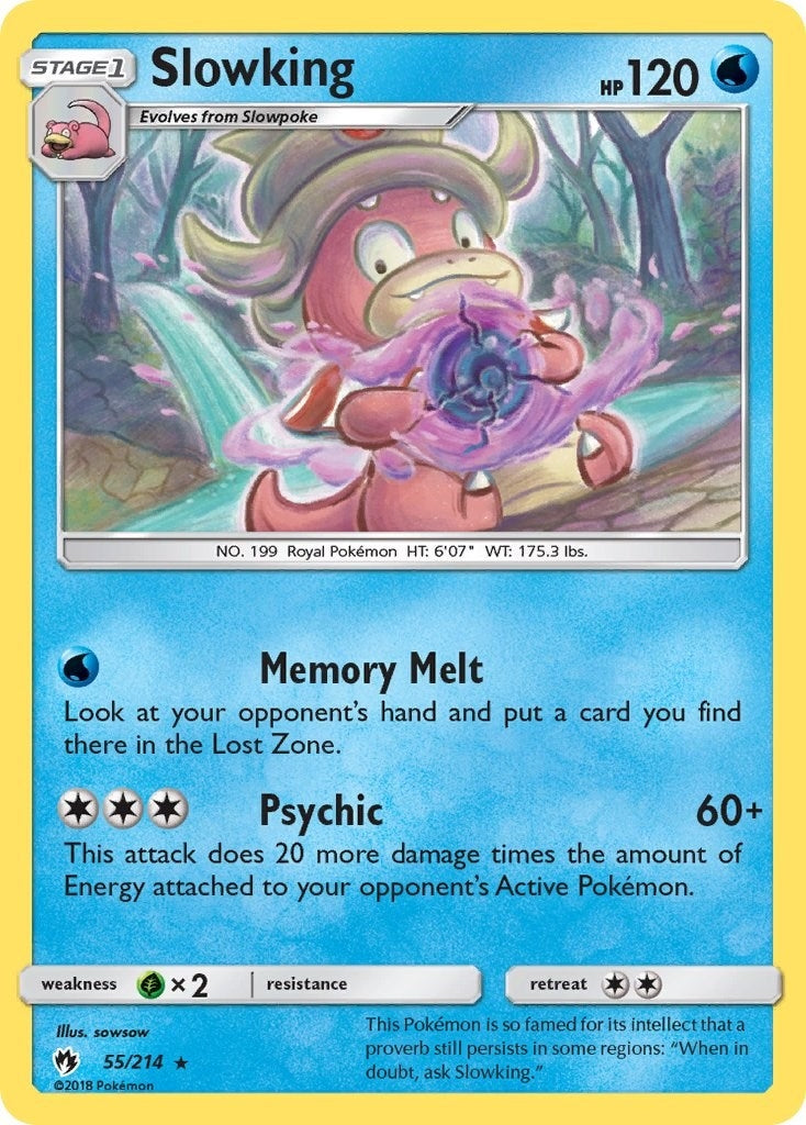 Image for Slowking (55/214) (SM - Lost Thunder) (SM8) - Pokemon