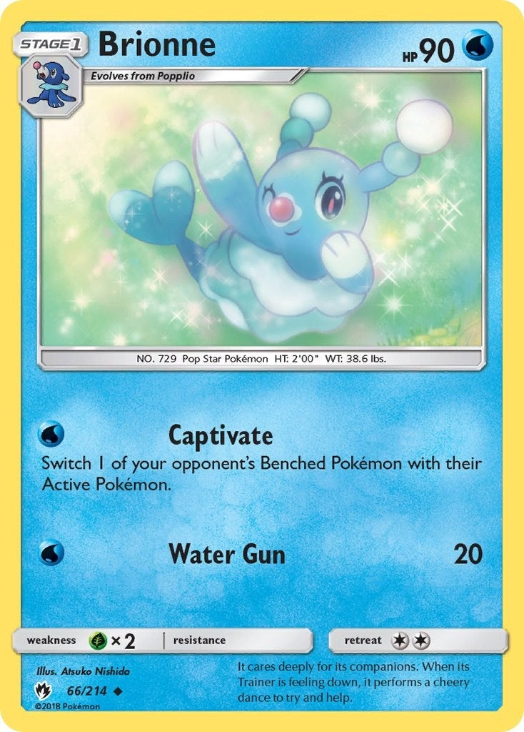 Image for Brionne (66/214) (SM - Lost Thunder) (SM8) - Pokemon
