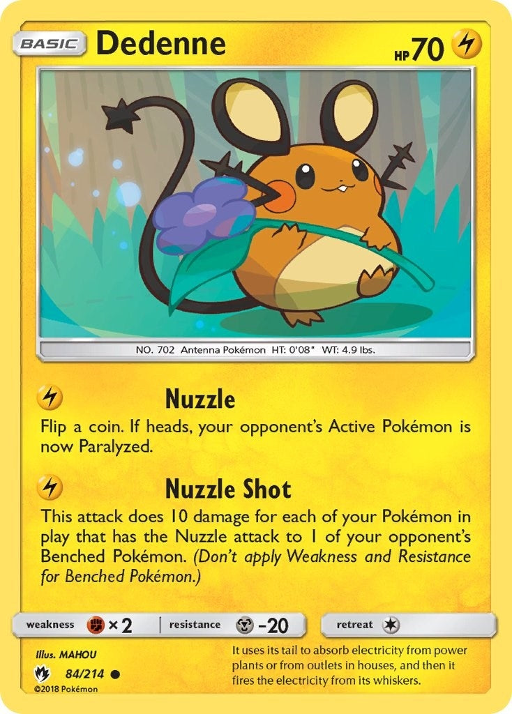 Image for Dedenne (84) (84/214) (SM - Lost Thunder) (SM8) - Pokemon