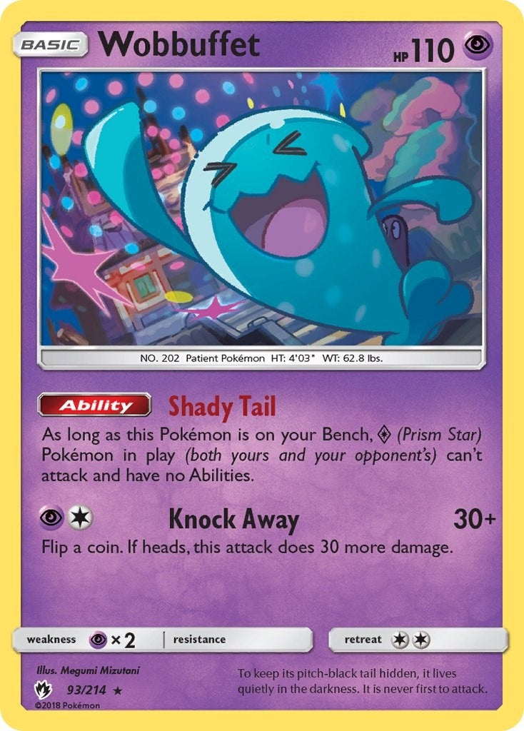 Image for Wobbuffet (93/214) (SM - Lost Thunder) (SM8) - Pokemon