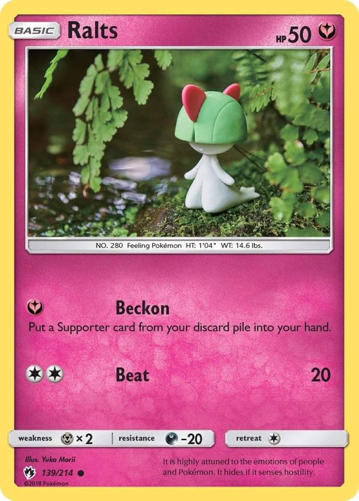 Image for Ralts (139/214) (SM - Lost Thunder) (SM8) - Pokemon