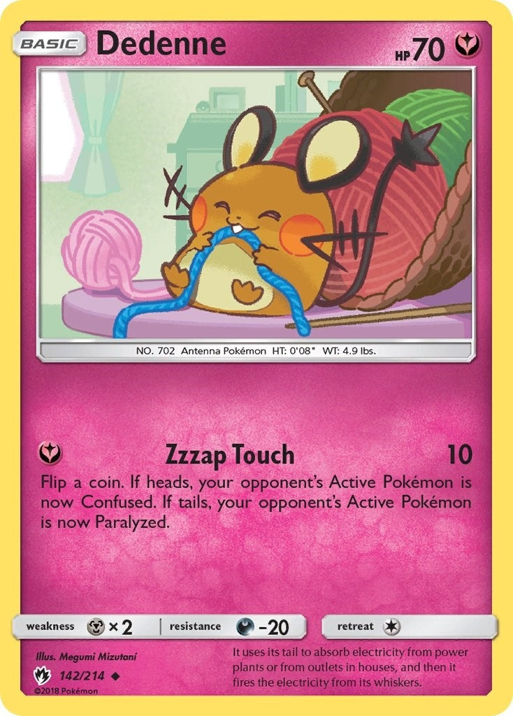 Image for Dedenne (142) (142/214) (SM - Lost Thunder) (SM8) - Pokemon
