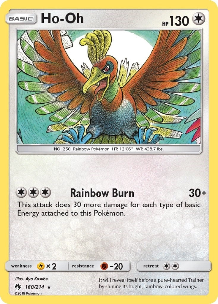 Image for Ho-Oh (160/214) (SM - Lost Thunder) (SM8) - Pokemon