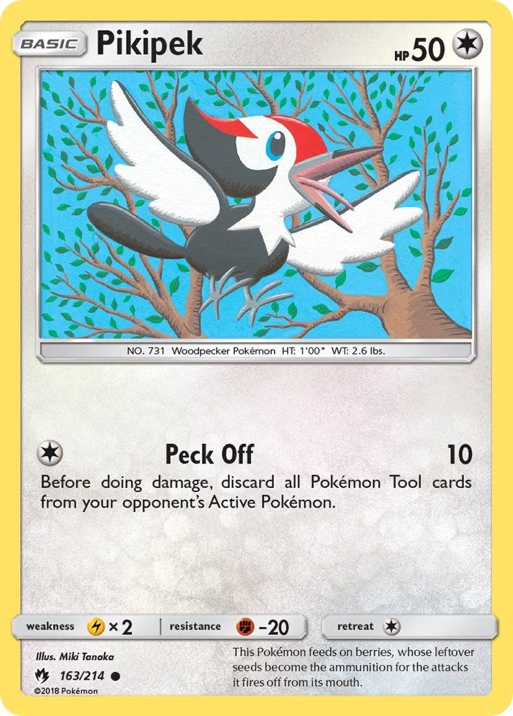 Image for Pikipek (163) (163/214) (SM - Lost Thunder) (SM8) - Pokemon