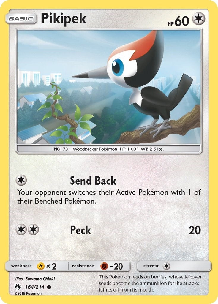 Image for Pikipek (164) (164/214) (SM - Lost Thunder) (SM8) - Pokemon