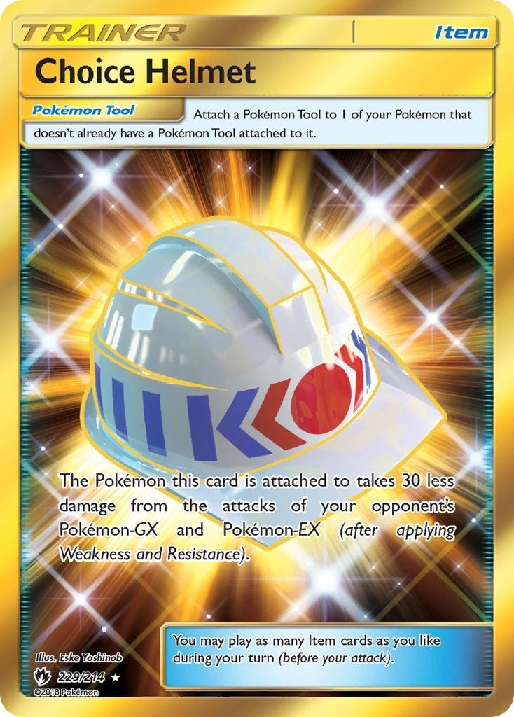 Image for Choice Helmet (Secret) (229/214) (SM - Lost Thunder) (SM8) - Pokemon