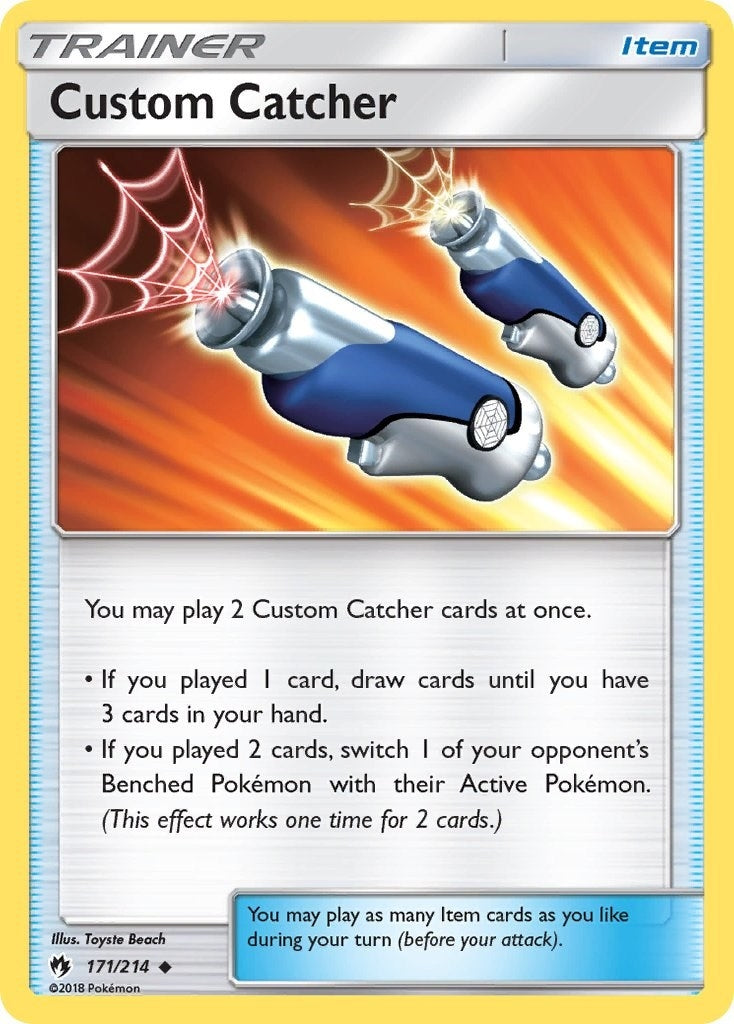Image for Custom Catcher (171/214) (SM - Lost Thunder) (SM8) - Pokemon